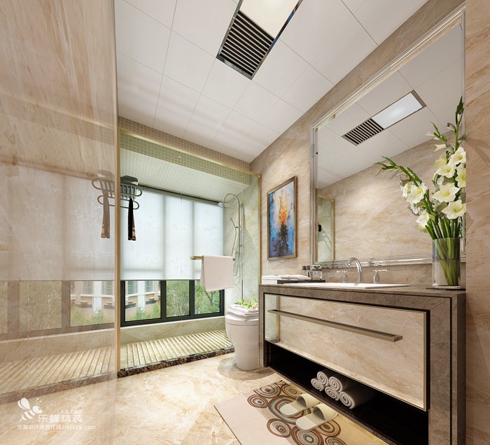 衛(wèi)生間效果圖一