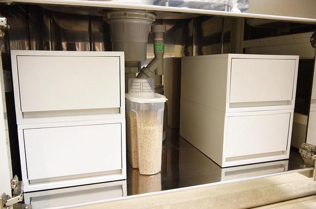 一直被忽視的水槽柜，竟可以收納這么多物品