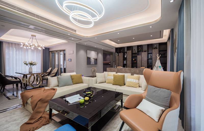 牧云溪谷160平現(xiàn)代輕奢