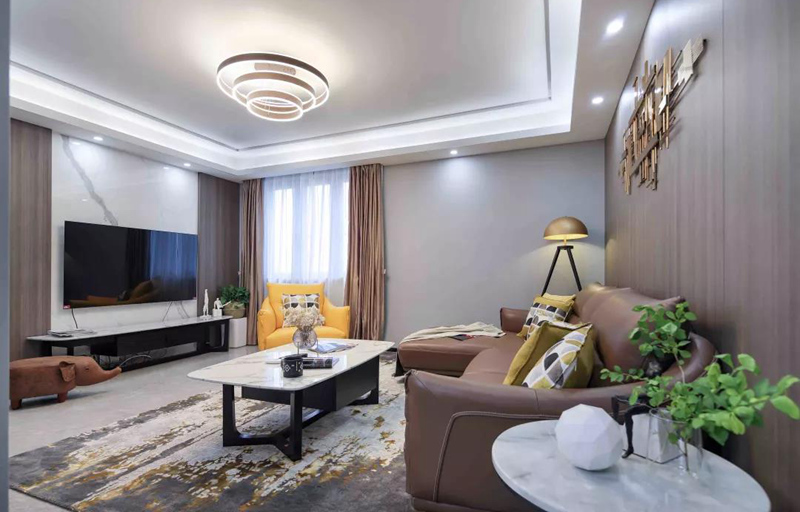 南國麗城110平輕奢風(fēng)格，奢華盡顯！