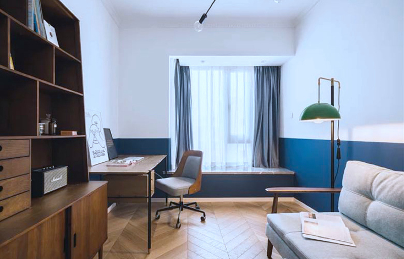 藍綠灰不一樣的簡約風(fēng)！