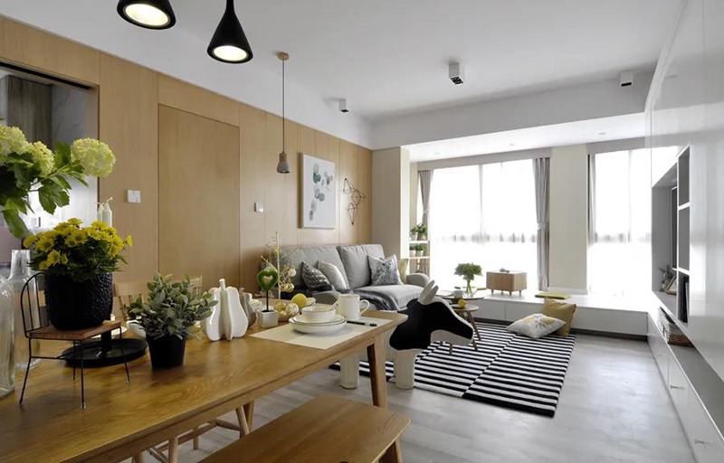 89㎡現(xiàn)代簡約，沒有繁雜的設(shè)計，靜雅舒適的生活體驗！