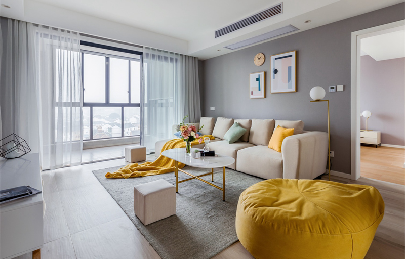 國(guó)都高爾夫109平北歐風(fēng)格