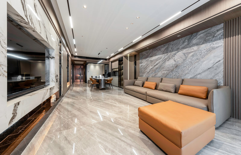 金亨利瑜璟苑132平現(xiàn)代風(fēng)格裝修