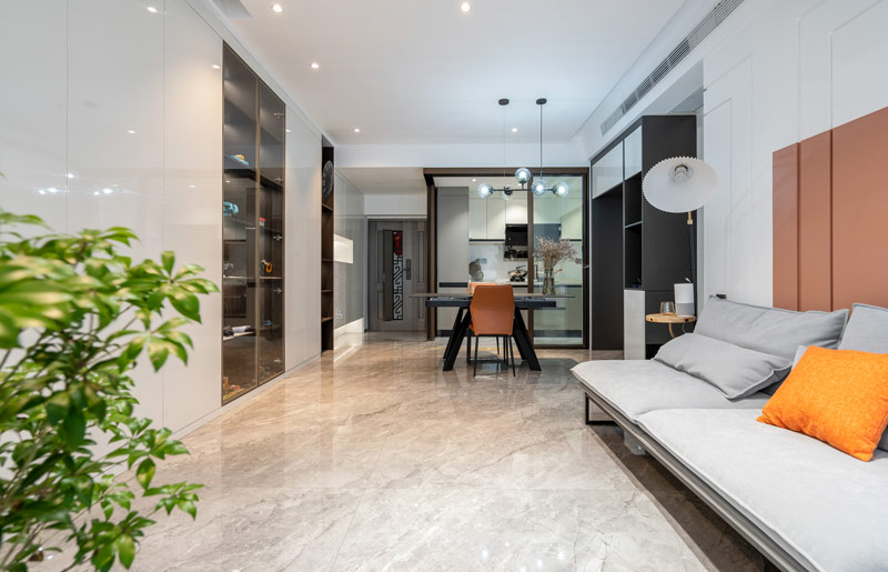 西海明珠花園96平ins風(fēng)極簡(jiǎn)風(fēng)格裝修