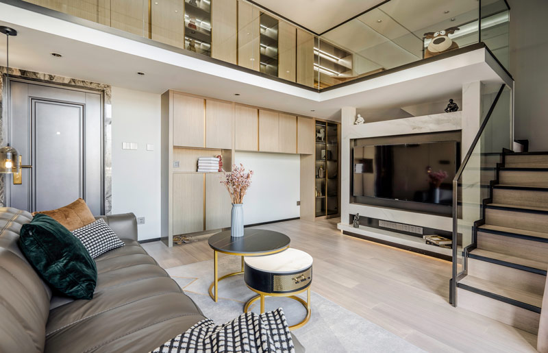 創(chuàng)世紀(jì)濱海花園120平 現(xiàn)代風(fēng)格裝修