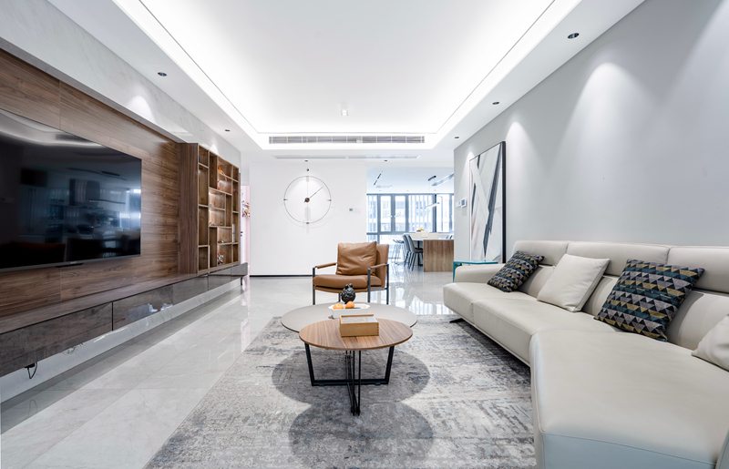 金地梅隴鎮(zhèn)142平現(xiàn)代簡(jiǎn)約