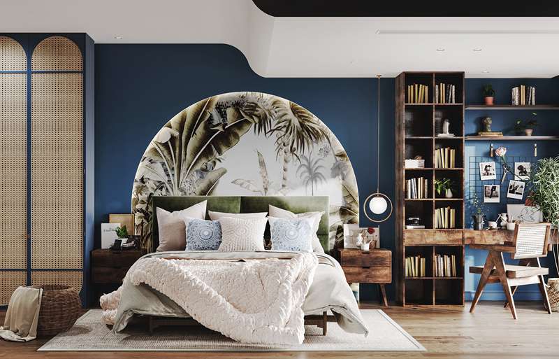 金地梅隴鎮(zhèn)135平北歐復(fù)古