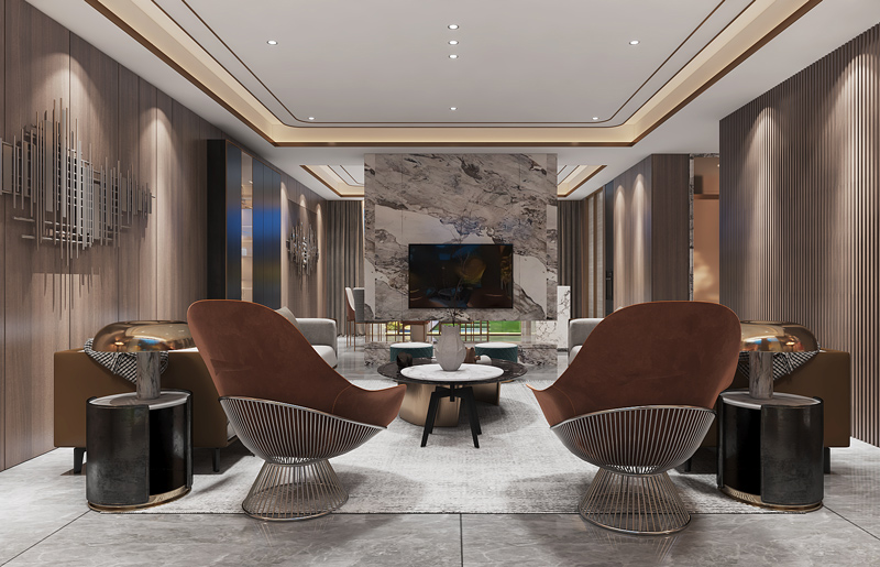 金眾云山棲 672㎡輕奢風(fēng)格裝修