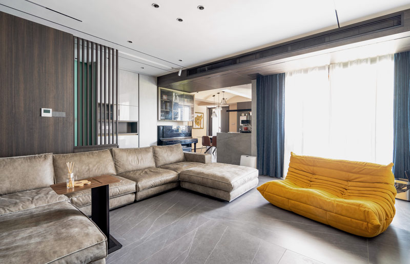 香珠花園 109㎡ 現(xiàn)代風(fēng)格裝修