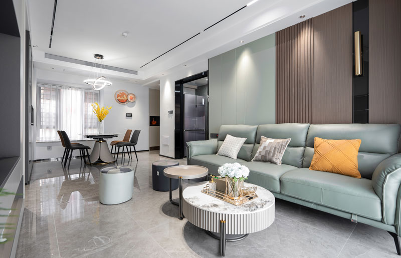 龍崗·龍園大觀89m2現代簡約，清爽四季