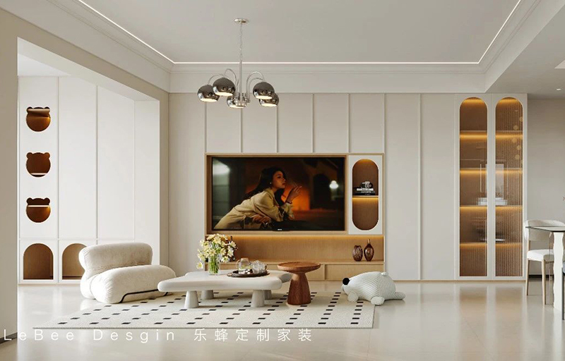 嘉御山95㎡奶油復(fù)式