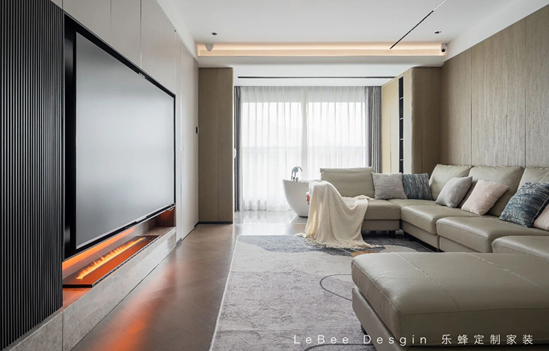 富士君匯96㎡現(xiàn)代意式