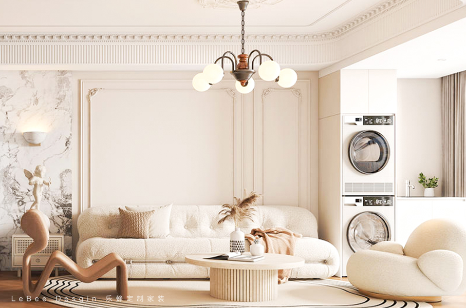 深圳.新天石廈名苑|復(fù)古和法式雙向奔赴，被業(yè)主夸審美太超前了！