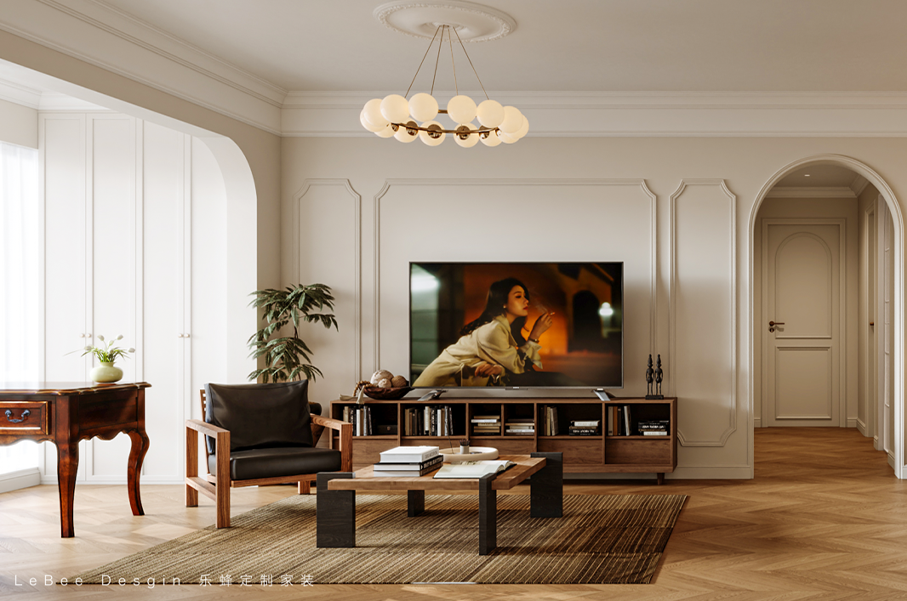 深圳·京基御景半山 | 100㎡復(fù)古美式之家：在時(shí)光褶皺里邂逅優(yōu)雅